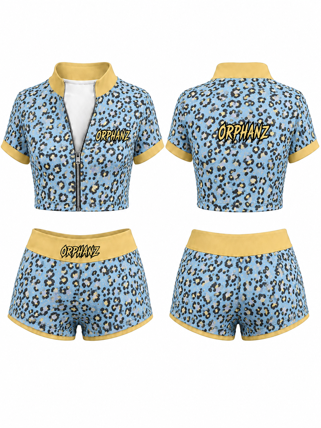 2-piece cheetah set