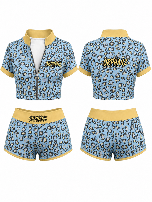 2-piece cheetah set