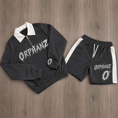0rphanz windbreaker short set
