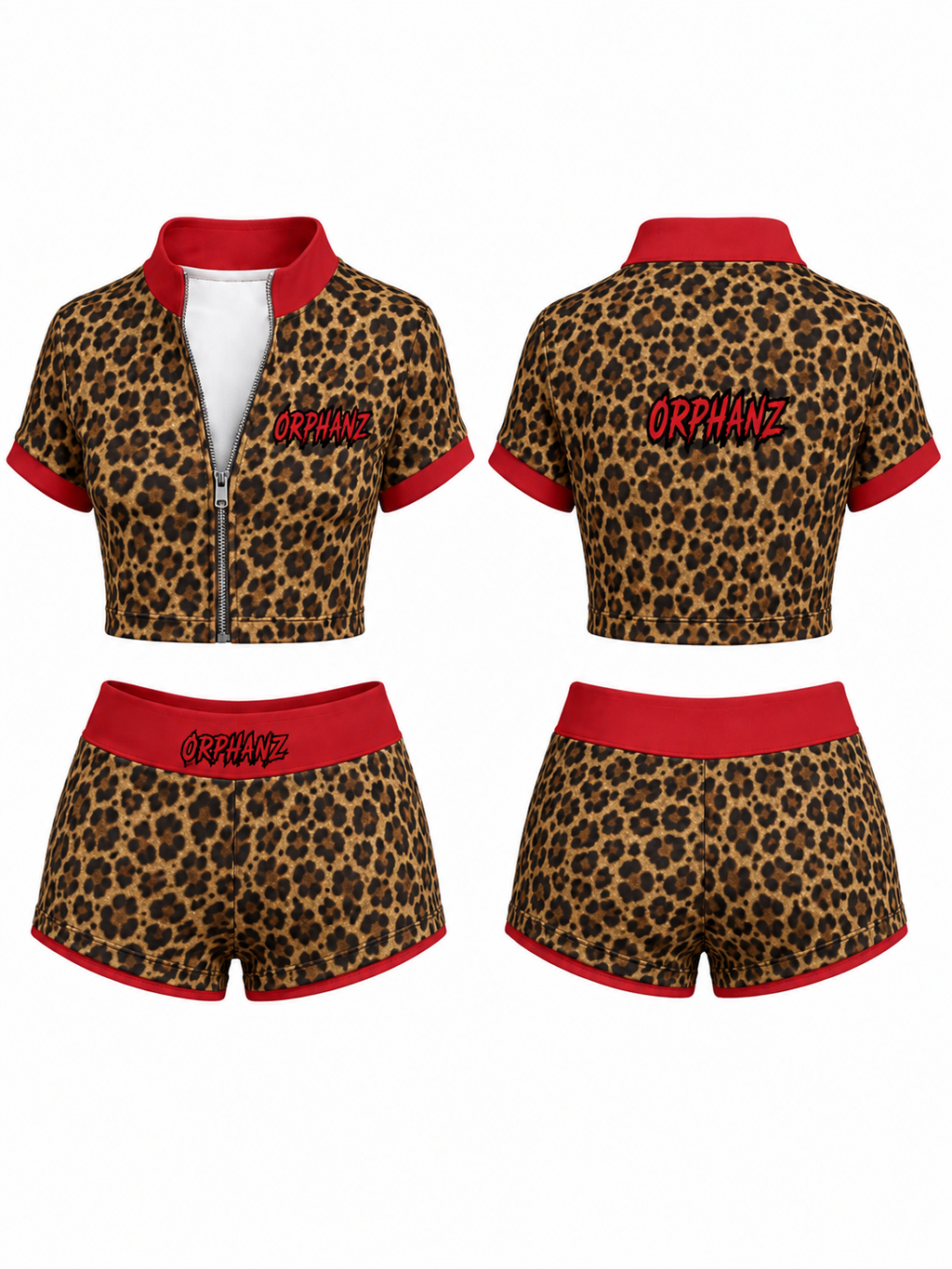 2-piece cheetah set