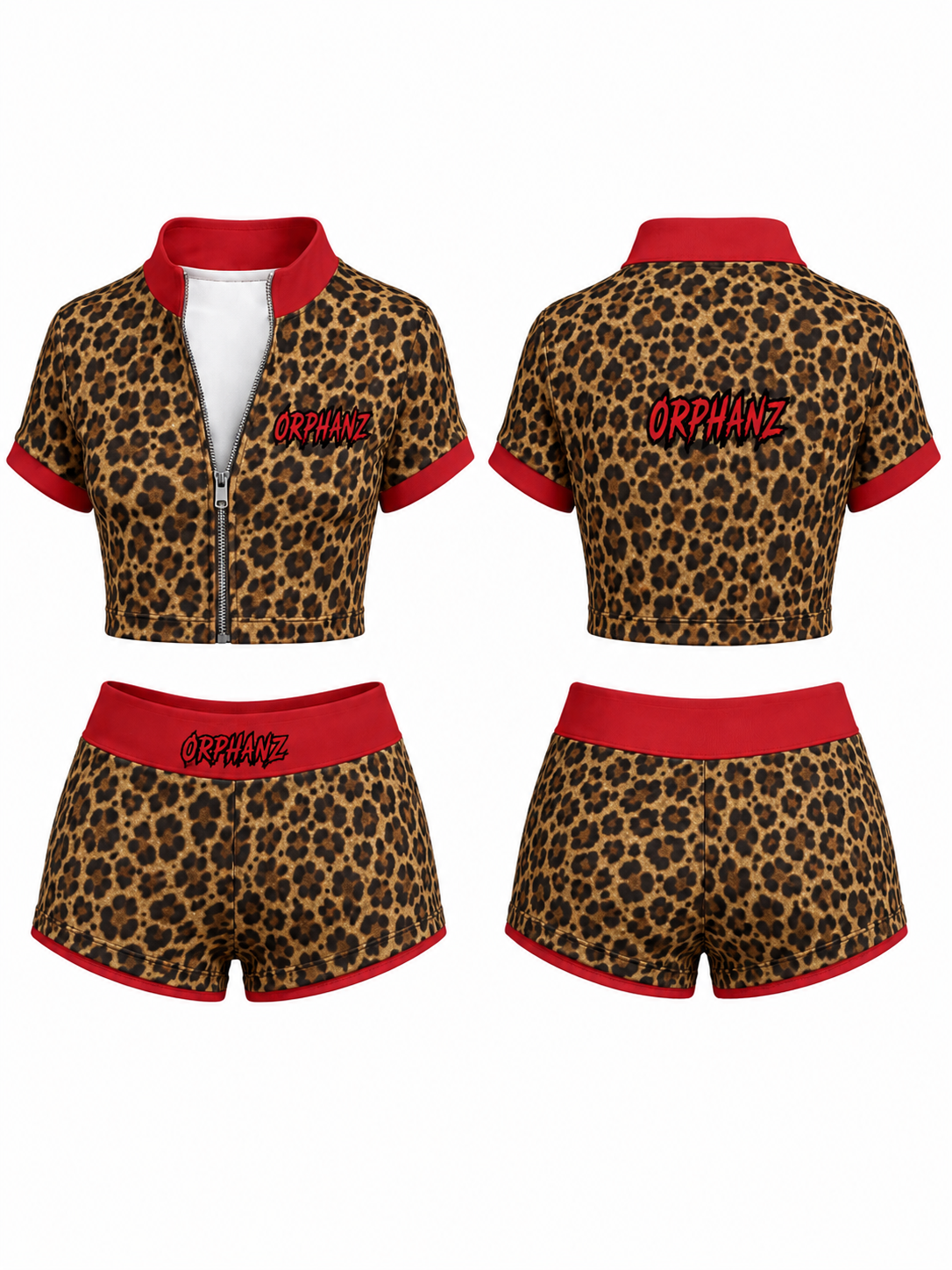2-piece cheetah set